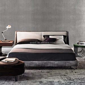 Italiano moderno <span class=keywords><strong>materasso</strong></span> più imbottito telaio del <span class=keywords><strong>letto</strong></span> in tessuto e pelle King Size <span class=keywords><strong>letto</strong></span> matrimoniale per la casa d'albergo camera da <span class=keywords><strong>letto</strong></span> Set di mobili - Product Image 4