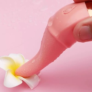 Adult products for women, sex toys, masturbators, tongue licking simulation, <b>remote</b> <b>control</b>, <b>vibrating</b> tongue sex toys, silent. - Product Image 2