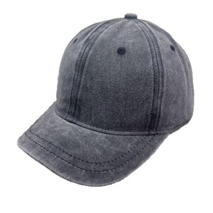 Unisex Cotton Baseball Cap Adjustable Breathable Sun Shading Spring Summer Solid Color Duckbill Hat For Couple Wear - Product Image 2