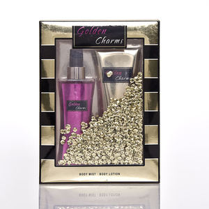 2pcs Set for Long Lasting <b>Body</b> Cream Skin <b>Care</b> Gift Floral Luxury 180ml Gift Package for Women - Product Image 3