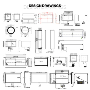 스마트 세탁기 제어를위한 Android OS 보드 및 사용자 정의 프로그램이있는 7 인치 방수 터치 스크린 - Product Image 4