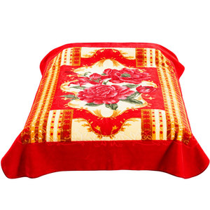 Style coréen Rachel couette ensemble Super doux 100% Polyester haute qualité imprimé hiver hôtel literie tricoté pour usage domestique plante - Product Image 6