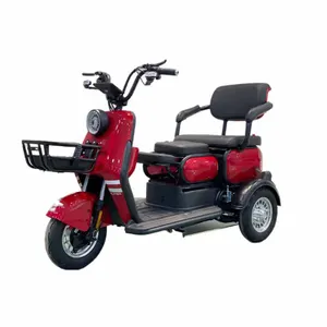 Rad mit 3 Fracht Ce Differential achse Solarenergie Dach Dreirad-Elektro-Adult Trike Scooter Drei Fahrrad Elektro Dreirad