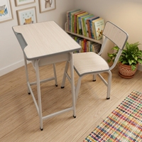 Pupitres scolaires en métal pour élèves du primaire avec chaises, mobilier scolaire pour salles de classe, salons, chambres à coucher