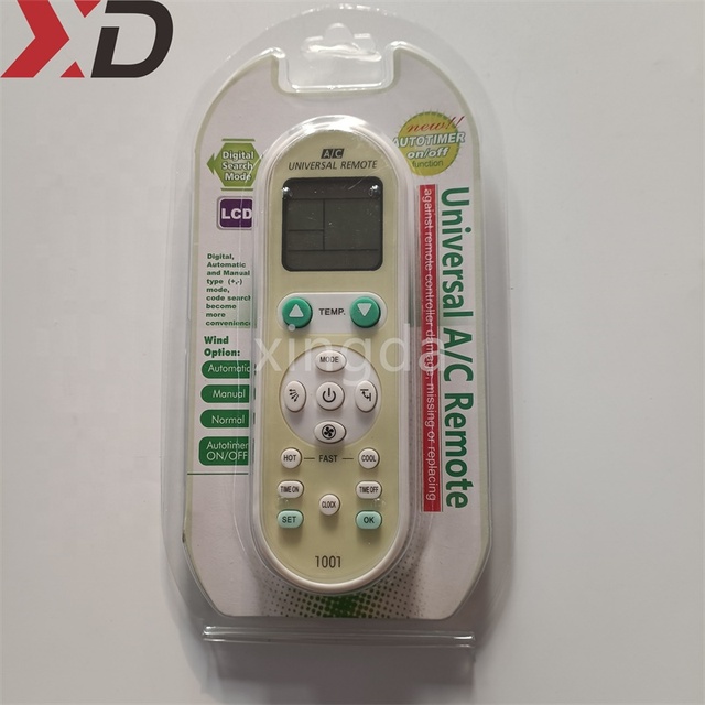 AC-1001 Universal Air Conditioner A/C Remote Control 1000 in 1