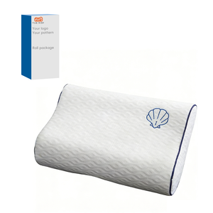 Almohada Ortopédica Ergonómica YUE RISE con Diseño de Onda en Forma de B, para un Sueño Profundo y Soporte Cervical, con Bordado Exquisito - Product Image 1