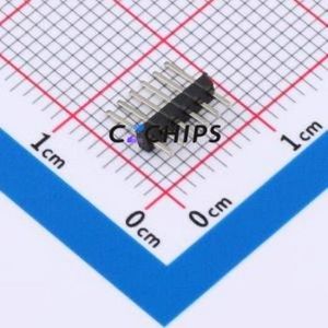 IPCP127M06PB08V Pin Header Through hole Component (THT),P=1.27mm Connector 1x6P 1.27mm Pin Header Through Hole - Product Image 2