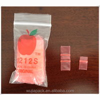 Kantong Plastik Zip Lock Mini Transparan LDPE Ukuran Kustom