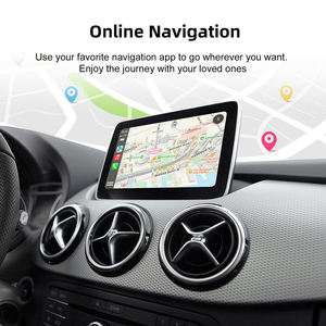 リズムカーナビゲーションCarPlayレトロフィットキットメルセデスベンツNTG 4.5 4.7ワイヤレス有線Android AutoクラスW176 2013 2015 - Product Image 5