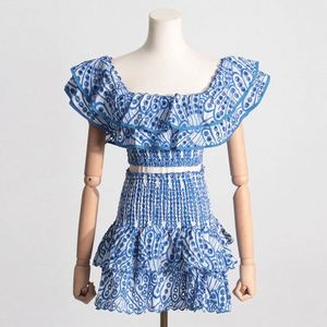 Bettergirl Summer New Fungus Conjuntos plisados de cintura alta cortos Trajes de 2 piezas Conjunto de falda y Top para <span class=keywords><strong>mujer</strong></span> - Product Image 2
