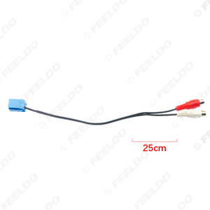 汽车8针音频视频输出适配器接线电缆，用于奥迪大众帕萨特原厂<span class=keywords><strong>RCA</strong></span>视频输出 - Product Image 6