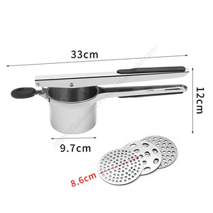 Presse-agrumes et presse-purée 3-en-1 en acier inoxydable Syh593 pour fruits et légumes – Vente en gros - Product Image 5