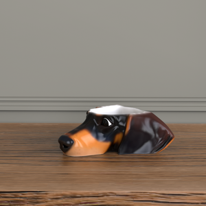 Tùy chỉnh badger Xúc Xích chó wiener-dog <span class=keywords><strong>Dachshund</strong></span> Puppy thiết kế sứ nhỏ giống hình ăn uống món ăn gốm Pet Feeder bát - Product Image 5