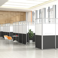 Bureau mobile personnalisé écran pliant cloison de séparation panneaux de confidentialité pour bureaux