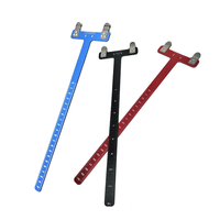 Bow Accessoires tir à l'arc matériau en aluminium avec finition en alliage tir à l'arc T-carré
