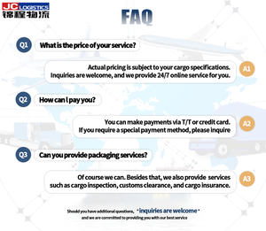 Prix de l'expédition de conteneurs HQ FCL 20 pieds 40 pieds Agent de fret maritime Transitaire Service complet économique Assurance Destinations mondiales - Product Image 6