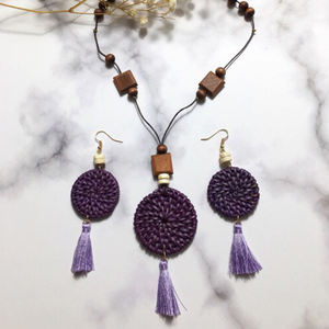 FER-01 Rotin Earing Bijoux R - Product Image 2