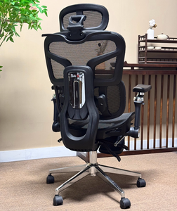 Ghế xoay điều chỉnh độ ngả hiện đại cao cấp, hỗ trợ thắt lưng, bán buôn, ghế xoay văn phòng giá rẻ, thiết kế công thái học - Product Image 2