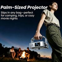 Projecteur de cinéma intelligent Full HD 300 ANSI 1080P avec WiFi et Bluetooth, autofocus et correction trapézoïdale, système d'exploitation Whale OS
