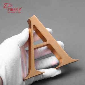 Custom business shop Metal Signs decor lettere dell'<span class=keywords><strong>alfabeto</strong></span> in acciaio inossidabile 3D Metal Logo sign for Wall - Product Image 4