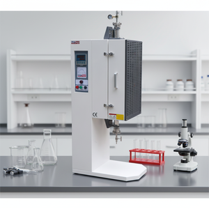 Horno de Tubo de Atmósfera de Vacío para Laboratorio de Alta Temperatura 1400C, Horno de Tubo Vertical de Calentamiento Rápido - Product Image 1