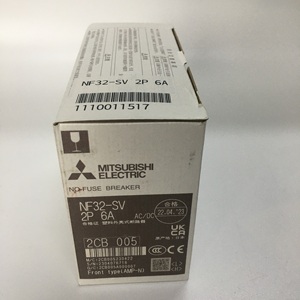 Interruptor de Circuito Sin Fusible MITSUBISHI 100% Nuevo y Original NF32-SV 2P 6A - Product Image 1