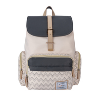 Sac à dos de voyage imperméable personnalisé avec logo FLYONE pour maman, sac à dos écologique en polyester pour bébé, sac à couches pour extérieur