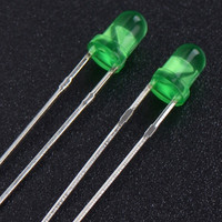 Diode redresseuse à changement de couleur RGB 3 mm haute fréquence à 2 broches, emballage traversant