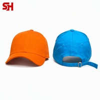Casquette de baseball unisexe 6 panneaux style coréen personnalisée avec patch PVC, logo brodé, lettrage, boucle métallique réglable, idéale pour le team building