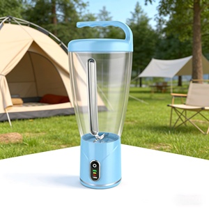 เครื่องปั่นน้ำผลไม้ไฟฟ้าไร้สายแบบพกพา 1000 มล. ชาร์จผ่าน USB พร้อมเครื่องบดสับอาหารอเนกประสงค์ - Product Image 1