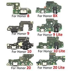 Caricatore USB di Ricarica Porta del Cavo Della Flessione Del Connettore Del Bacino Per Huawei Honor 8 9 Lite/8X/10/20 Pro/20i Accessori Del Telefono Della Flessione del Connettore