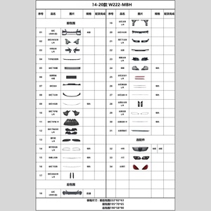 Venta al por mayor viejo modificado mejorado rodeado nuevo <span class=keywords><strong>Maybach</strong></span> Kit para Mercedes-Benz Clase S W222 S65 S320 S400 S450 - Product Image 3