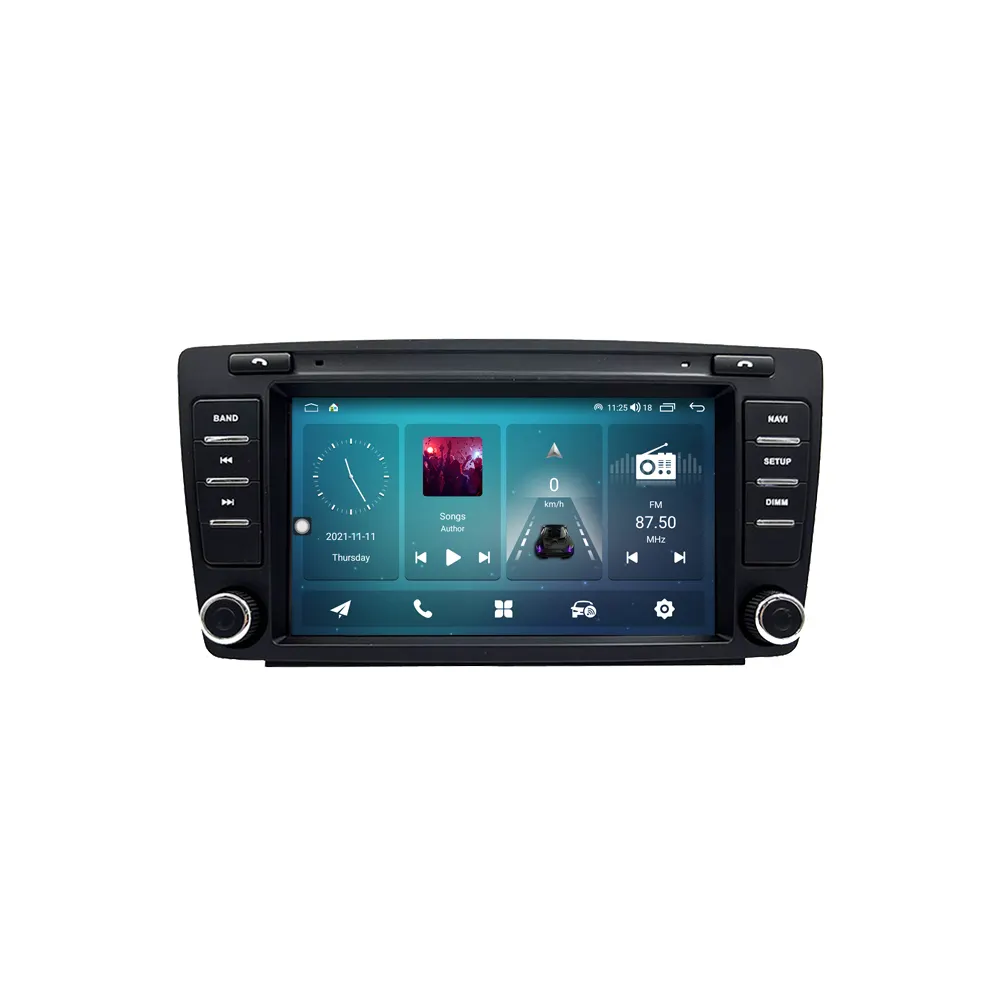 Kirinavi एंड्रॉयड 11.0 एंड्रॉयड कार ऑडियो स्कोडा ऑक्टेविया 2014 2015 2016 के लिए जीपीएस के साथ 2 दीन कार रेडियो समर्थन 1080P