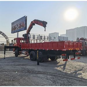 Camion grue à flèche pliante Dongfeng K5 6x4, châssis 12 tonnes, portée longue pour le levage en jardinage et en infra-structures - Product Image 4