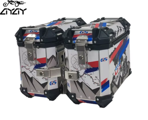 Boîte latérale de <span class=keywords><strong>moto</strong></span> 25L en alliage d'aluminium, boîte de <span class=keywords><strong>selle</strong></span> arrière étanche et antirouille, fabricants vendent des boîtes de rangement personnalisées - Product Image 2
