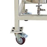 ASME-U EAC 1L doublé PTFE haute-basse température chauffage refroidissement double enveloppe laboratoire réacteur en acier inoxydable avec contrôle automatique PID IoT