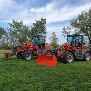 Cargadora Telescópica de Ruedas ER2500T de 2.5 Toneladas, Cargadora Compacta Articulada 4x4 para Agricultura y Construcción - Product Image 5