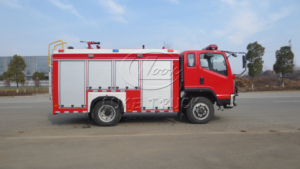 Camión de Bomberos Pequeño 4x4 con Espuma y Agua, 2000L, Vehículo Todoterreno para la Lucha Contra Incendios - Product Image 2