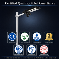 Lampu Jalan Tenaga Surya dengan Kamera CCTV 3MP WiFi 4G IP66 Panel Surya Sensor Gerak PIR Lampu Jalan LED Tenaga Surya