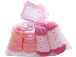 OT seller-Calcetines de algodón orgánico suave para bebé recién nacido, calcetines de punto con patrón de animales - Product Image 6