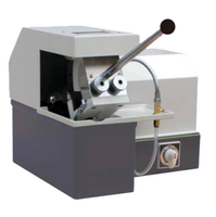 Machine de découpe d'échantillons métallographiques Q2, manuelle, haute vitesse, refroidissement par eau, pour laboratoire