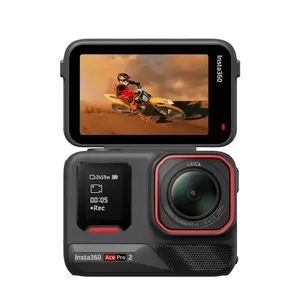 Cámara de Acción Pro 2 para Bicicleta/Estándar/Buceo, con Gran Angular, Resistente al Agua, Estabilización, Edición con IA, Vlog, Video - Product Image 1