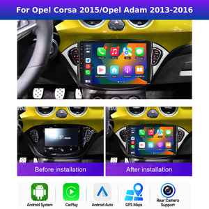 Autoradio 9 pouces avec écran tactile IPS, WiFi, USB et caméra de recul pour Opel Corsa 2015 et Opel Adam 2013-2016 – Fournisseur d'usine - Product Image 4
