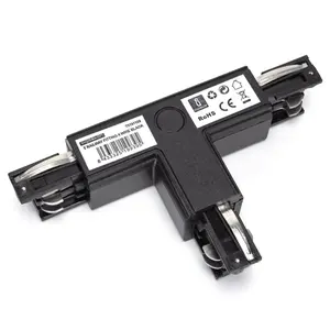 Cuatro vasos tipo X, color negro, resistentes, fácil instalación; ideales para conectar múltiples dispositivos eléctricos. - Product Image 1