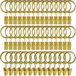 <b>Curtain</b> <b>Ring</b> Clips 3.5*38MM Black Metal <b>Curtain</b> Hooks For <b>Curtains</b> Shower <b>Curtains</b> Simple Style Factory Direct Sales - Product Image 3