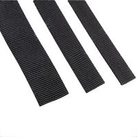 Manchon tressé thermorétractable flexible 2:1 manchons de protection en tissu polyester thermorétractables