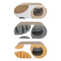 Vente en gros de planches à gratter de haute qualité pour chats Planches à gratter ondulées d'intérieur pratiques pour chats