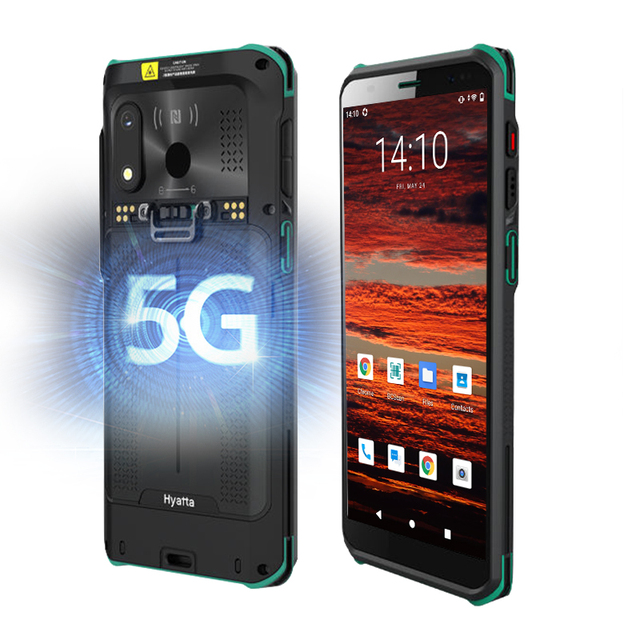 6.0inch Android 14 5G 1D 2D Qr Barcode Scanner Inventory IP67 Waterproof Mobile Data Terminal Qwerty PDA