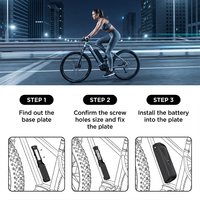 Batterie Hailong pour vélo électrique 48V 20.8Ah avec cellules 5200mAh, BMS 50A et prise XT60 3A pour VTT à pneus larges – Stock Canada