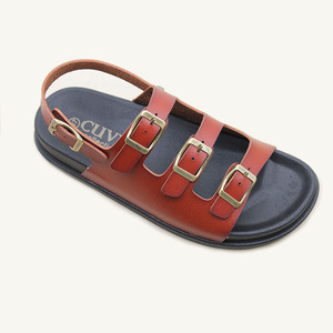 Sandales pour femmes, style nouveau, confortables, en gros, à bas prix. Sandales décontractées pour femmes à bout ouvert et semelle plate, idéales pour l'été. - Product Image 2